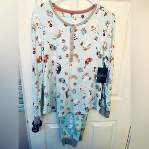 Cuddl Duds sleepwear PJ set NWT size M